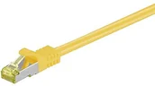 Kable miedziane - Goobay Cat 7 S/FTP PIMF Patch Cable 10 m Żółty 91638 - miniaturka - grafika 1
