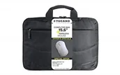 Etui do tabletów - Tucano BU-bidea-WM Bundle ze Idea Slim Notebook/Laptop/pokrowiec na tablet i bezprzewodowej myszy. 38.1 cm (15 cali) czarna BU-Bidea-WM - miniaturka - grafika 1