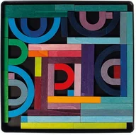 Układanki dla dzieci - Grimm's Układanka Magnetyczna, Alfabet, Grimm's 91164 - miniaturka - grafika 1