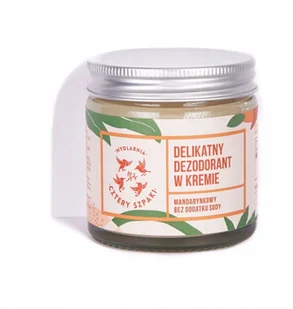 Cztery Szpaki Dezodorant W Kremie Mandarynkowy - Dezodoranty i antyperspiranty unisex - miniaturka - grafika 4