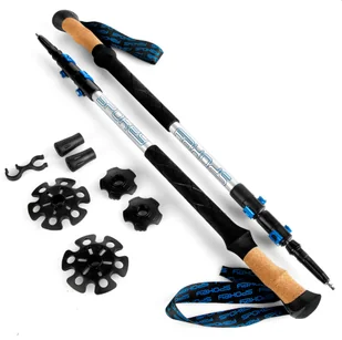 Spokey COMPASS Kije trek. BL/SV - Kije trekkingowe - miniaturka - grafika 2