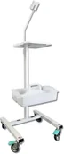 Meble i wyposażenie gabinetów medycznych - Aspel WB5 stolik-wózek pod aparat EKG serii AsCARD 07-110-0187 WB5 v.002 - miniaturka - grafika 1