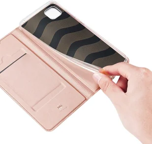 Dux Ducis Etui z klapką Skin Pro do Huawei Y5p różowy - Etui i futerały do telefonów - miniaturka - grafika 6