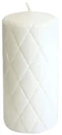 Świece - Świeca pieńkowa PIK biała wys. 15 cm - miniaturka - grafika 1