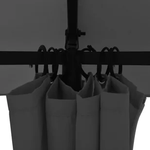 vidaXL Namiot ogrodowy z zasłonami, sześciokątny, 360x265 cm 44766 - Pawilony ogrodowe - miniaturka - grafika 8