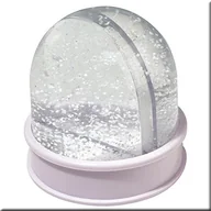 Dekoracje domu - Rayher Hobby Rayher  kula śnieżna, 90 MM, wys. 95 MM, fotogr E: b.70 h.63 MM 5615600 - miniaturka - grafika 1