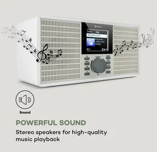 Auna IR-260 Białe - Radia - miniaturka - grafika 7