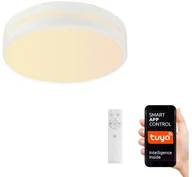 Systemy inteligentnych domów - Immax Neo Immax NEO 07153-W40 - LED Ściemniana lampa PERFECTO 24W/230V Wi-Fi Tuya + pilot - miniaturka - grafika 1