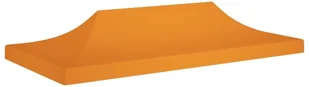 vidaXL Dach do namiotu imprezowego, 6 x 3 m, pomarańczowy, 270 g/m - Pawilony ogrodowe - miniaturka - grafika 2