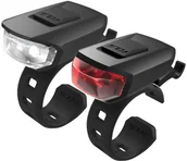Lampki rowerowe - Kellys Lampa p+t VEGA USB akumulator czarna (black) - miniaturka - grafika 1