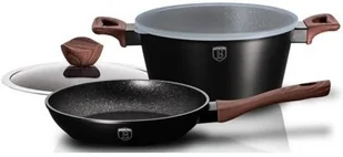 Berlinger Haus Zestaw garnków Ebony Rosewood Collection BH/6782 4 elementy) - Garnki - miniaturka - grafika 3