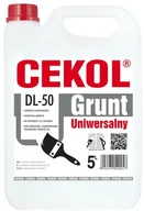 Grunty do ścian - Cekol Uniwersalny grunt DL-50 5 l - miniaturka - grafika 1