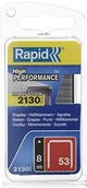 Akcesoria pneumatyczne - Rapid 5000742 opakowanie blistrowe, 2130 zszywek 53/8 MM, ocynkowany, 2.13 m - miniaturka - grafika 1