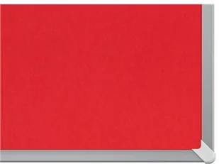 Nobo Tablica filcowa 72x41cm, panoramiczna 32", czerwona ACN1905310 - Tablice i flipcharty - miniaturka - grafika 3