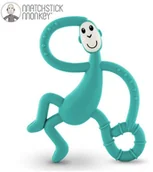 Gryzaki dla dzieci - Matchstick Monkey Matchstick Monkey Dancing Green Terapeutyczny Gryzak Masujący ze Szczoteczką - miniaturka - grafika 1