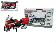 Samochody i pojazdy dla dzieci - Hipo Motocykl Straż 18cm światło, dźwięk 661-012D - miniaturka - grafika 1