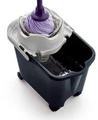 Miotły, szufle, mopy - Mery mery 0422.23 mop z mikrofibry, wysoka chłonność, z gwintem z niemiecką, lila 0336.12 - miniaturka - grafika 1