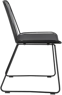 Intesi Krzesło Dill z poduszką Black - Krzesła - miniaturka - grafika 4