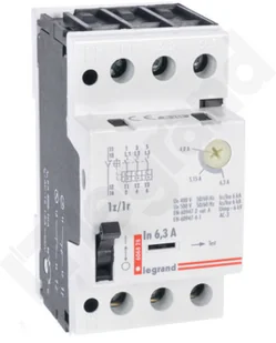 Legrand WYCZNIK SILNIKOWY M250 1Z/1R 6,3 A 606828 - Wyłączniki światła i elektryczne - miniaturka - grafika 2
