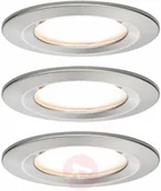 Oprawy, klosze i abażury - Paulmann 3 szt.spot Nova Coin okrągły, żelazo - miniaturka - grafika 1