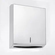 Akcesoria łazienkowe - Bemeta Zasobnik na papierowe ręczniki ze stali nierdzewnej matowy 28,5x37 cm 113103045 113103045 - miniaturka - grafika 1