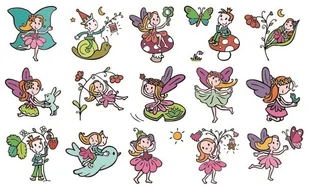 Aladine stemple Kids Wróżki - Zabawki kreatywne - miniaturka - grafika 3