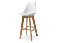 Taborety i hokery - Signal INSP. HOKER KRIS , BIAŁY KRIS - miniaturka - grafika 1