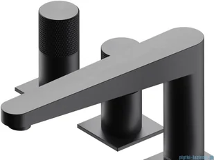 Omnires Contour bateria wannowa 4-otworowa antracyt CT8032AT | - Baterie wannowe i prysznicowe - miniaturka - grafika 3