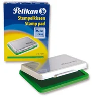 Tusz do pieczątek - Pelikan 3E poduszeczka do tuszu, nasycona tuszem, 50 x 70 mm, zielony 331199 - miniaturka - grafika 1