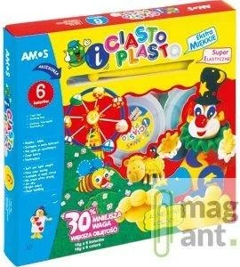 KW Trade Ciastolina 6 kolorów AMOS KW177 - Masy plastyczne - miniaturka - grafika 5