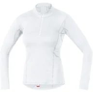 Bielizna sportowa damska - Gore Wear oddychająca damska stójką-polowa-T-Shirt, Gore M Women Base Layer Thermo Turtleneck,,,,, 100319, biały, 42 -0100-X-Large100316010006-0100 - miniaturka - grafika 1