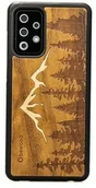 Etui i futerały do telefonów - Bewood Drewniane etui Galaxy A52s 5G, A52 4G/5G GÓRY IMBUIA - miniaturka - grafika 1