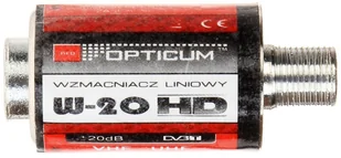 OPTICUM WZMACNIACZ ANTENOWY W-20 OPTICUM W-20 - Wzmacniacze antenowe - miniaturka - grafika 3