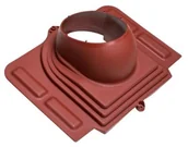 Akcesoria do wentylacji i klimatyzacji - VILPE Uniwersalne przejście dachowe do dachów stalowych 73556 Czerwone Specjalistyczny sklep 28 dni na zwrot - miniaturka - grafika 1