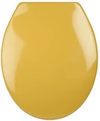 Deski sedesowe - Sitzplatz Deska sedesowa z duroplastu, z zawiasami ze stali nierdzewnej, system szybkiego montażu, żółta (Siena curry) - miniaturka - grafika 1