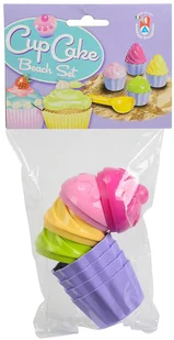 Androni foremki do piasku Babeczki, zestaw - Zabawki do piasku - miniaturka - grafika 5