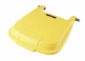 Kosze na śmieci - Vileda FHP atlas pokrywa żółta 137700 professional 23154 - miniaturka - grafika 1