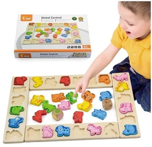 Viga Gra Wyścig Zwierząt - Układanki dla dzieci - miniaturka - grafika 4