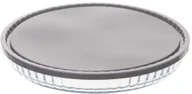 Naczynia żaroodporne - Forma do pieczenia tarty z pokrywką uniwersalne naczynie ze szkła 151119 - miniaturka - grafika 1