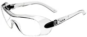 Okulary ochronne - Bollé Bolle overlight OTG okulary ochronne, przezroczysty, dużym OVLITLPSI - miniaturka - grafika 1