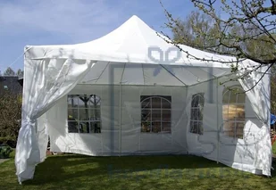 Garthen Pawilon ogrodowy biały 4 x 4m - Pawilony ogrodowe Garthen Pawilon ogrodowy biały 4 x 4m - Pawilony ogrodowe - miniaturka - grafika 10