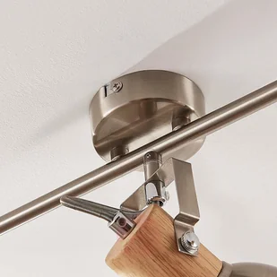 Lampenwelt COM Dennis 3-punktowa, podłużna lampa sufitowa LED - Lampy sufitowe - miniaturka - grafika 5