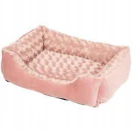 Legowiska dla kotów - Poduszka Dla Psa Kota Legowisko 56 x 44 cm różowe - miniaturka - grafika 1