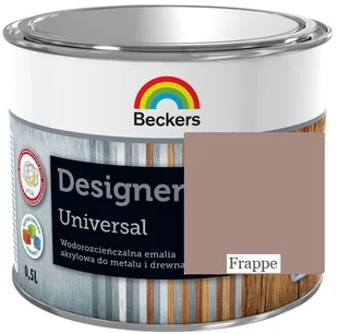 Beckers DESIGNER UNIVERSAL- Frappe, 0.5 l - Farby wewnętrzne Beckers DESIGNER UNIVERSAL- Frappe, 0.5 l - Farby wewnętrzne - miniaturka - grafika 1
