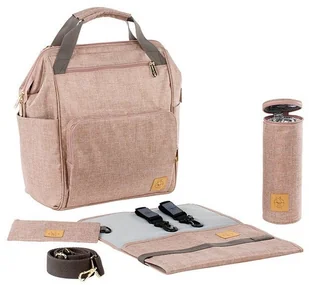 Lassig Glam Label Plecak dla mam z akcesoriami Goldie Backpack Rose 1103010708 - Torby i organizery dla mam - miniaturka - grafika 6