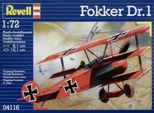 Revell 04116 Fokker Dr. 1 1:72 - Modele do sklejania - miniaturka - grafika 6