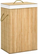 Kosze na bieliznę - vidaXL Bambusowy kosz na pranie, 72 L vidaXL - miniaturka - grafika 1