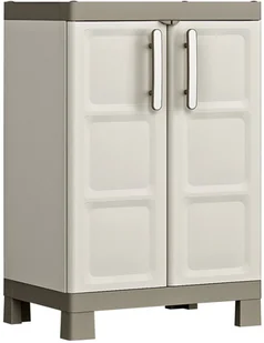 Keter Keter Szafka Excellence beż i taupe 65x45x97 cm 46640 - Komody - miniaturka - grafika 2