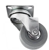 Kółka i bloczki - Guitel Zestaw jezdny z kołem Guitel śr. 50 mm / 40 kg płyta obrotowa 66507 - miniaturka - grafika 1