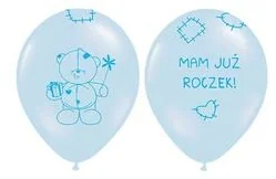Strong Balloons Balony 14", "Mam już roczek", STRONG, Baby Blue, 6 szt SB14P-221-011-6 - Baby shower i roczek Strong Balloons Balony 14", "Mam już roczek", STRONG, Baby Blue, 6 szt SB14P-221-011-6 - Baby shower i roczek - miniaturka - grafika 4